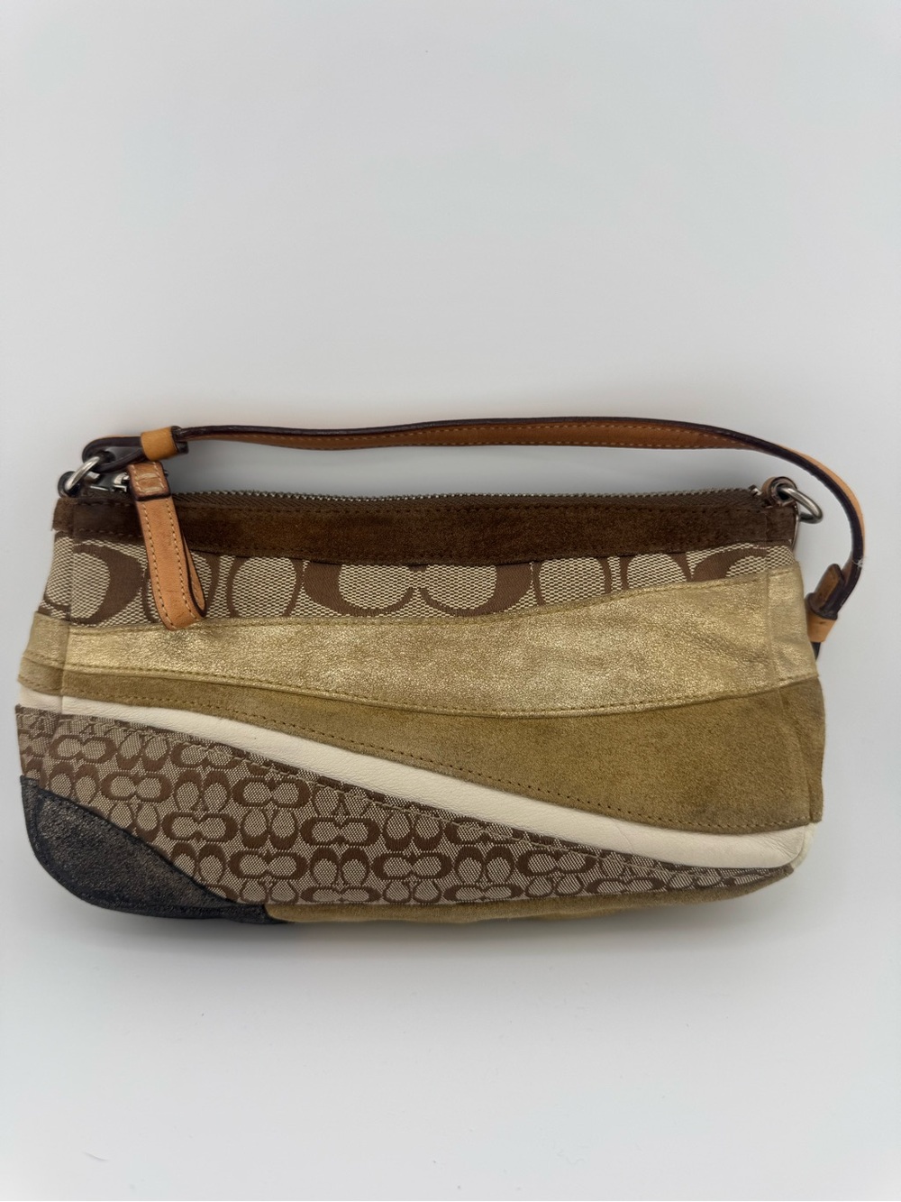 Coach Signature Patchwork wave Demi bag